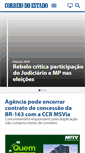 Mobile Screenshot of correiodoestado.com.br